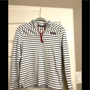 Vineyard vines pullover - size 14 - navy/white